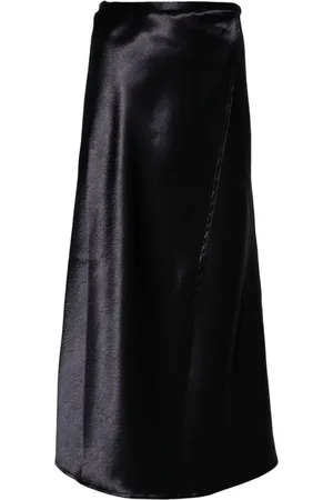 FORTE FORTE Midirock aus Satin