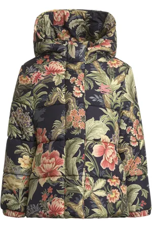 Etro Gefütterte Jacke mit Blumen-Print