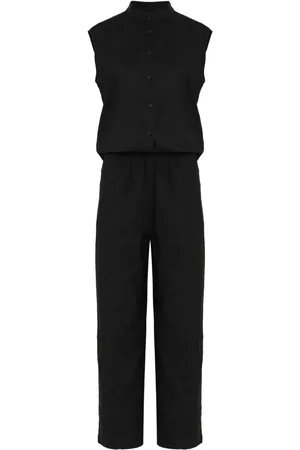 Uma Raquel Davidowicz Plissierter Jumpsuit mit weitem Bein