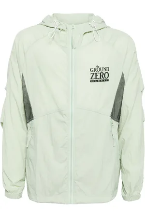 Ground Zero Leichte Jacke mit Logo-Print