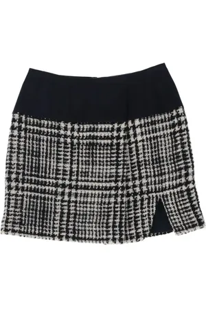 Dior 2000s Minirock mit Hahnentrittmuster
