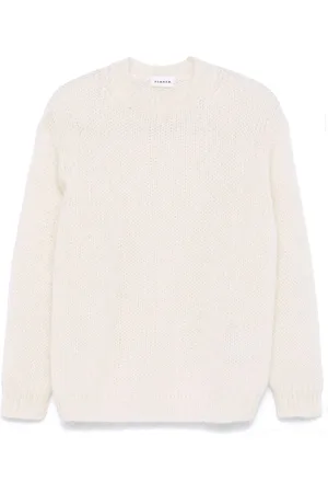 P.A.R.O.S.H. Pullover mit Lochstrickmuster