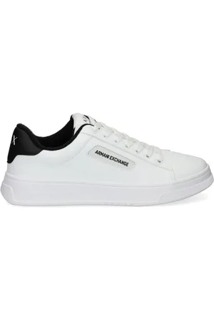 Armani Exchange Sneakers mit Logo-Stickerei