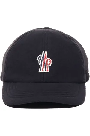 Moncler Baseballkappe mit Logo-Patch