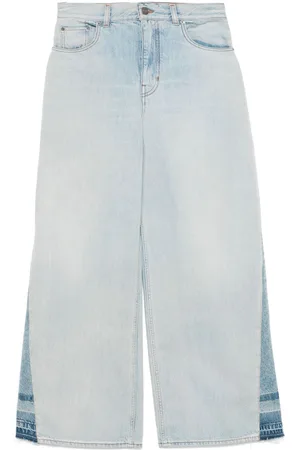 Chloé Weite High-Rise-Jeans