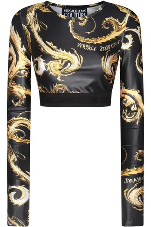 VERSACE Barocco Cropped-Top