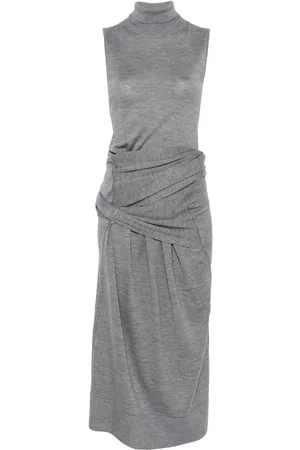 Totême Drapiertes Midikleid