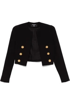 Balmain Jacke aus Krepp