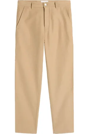 Ami Gerade Workwear-Hose mit Logo-Patch