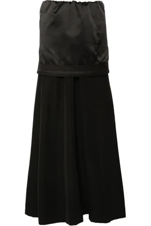 ALAINPAUL Woll-Maxirock im Layering-Look