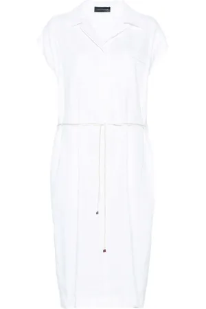 LORENA ANTONIAZZI Midikleid aus Twill