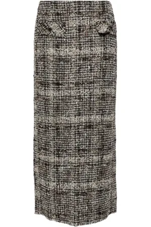JNBY Langer Coarse Jacquard-Rock mit H-Form