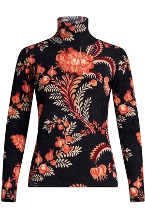 Etro Rollkragenpullover mit Print