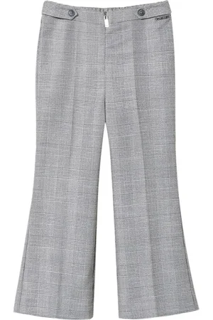 Twin-Set Karierte Schlaghose
