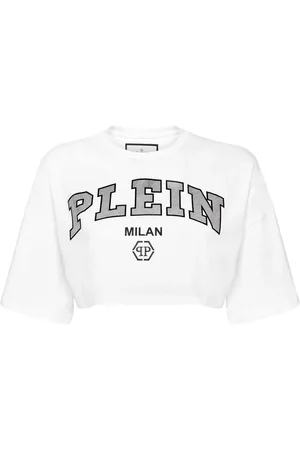 Philipp Plein Cropped-Oberteil mit Logo