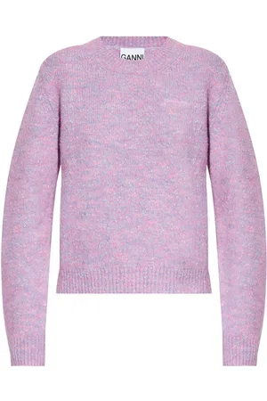 Ganni Pullover mit meliertem Effekt