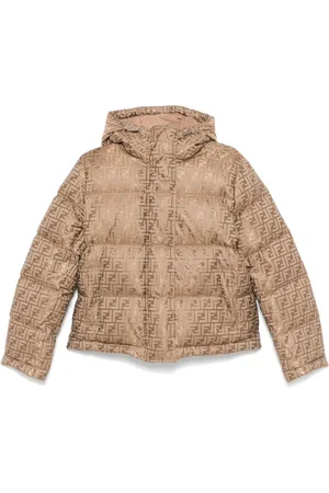 Fendi Gefütterte Jacke mit FF-Print