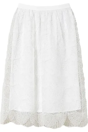 Twin-Set Bestickter Organza-Rock