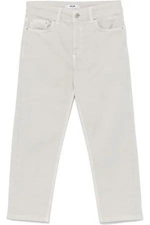 Msgm Jeans mit Logo-Stickerei