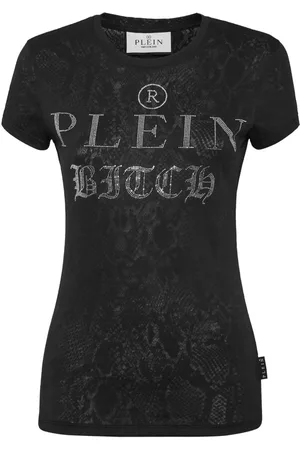 Philipp Plein T-Shirt mit Logo-Verzierung