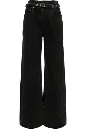 3.1 Phillip Lim Weite Jeans mit Gürtel