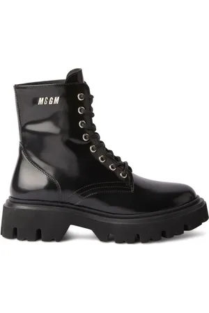 Msgm Bikerstiefel mit Logo