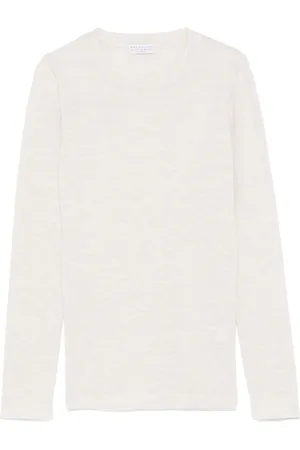 Brunello Cucinelli Pullover mit meliertem Effekt