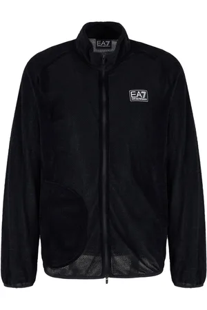 EA7 Sportjacke mit Logo-Patch