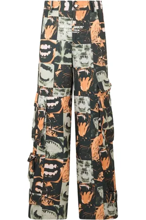 GCDS Hose mit grafischem Print