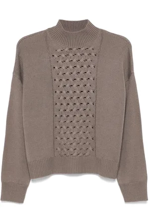 Kaos Pullover mit Stehkragen
