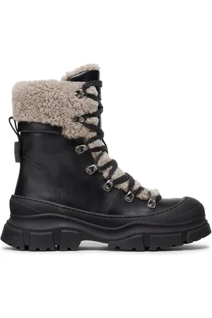 Brunello Cucinelli Stiefeletten mit Kontrasteinsatz