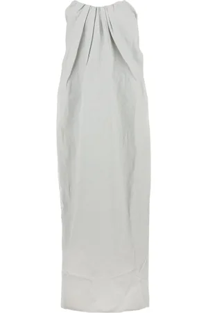 CO Trägerloses Maxikleid mit Faltendetail
