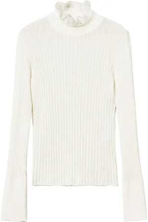 Twin-Set Pullover mit Rüschen