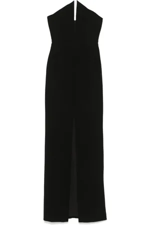 Monot Abendkleid mit Stachelkragen