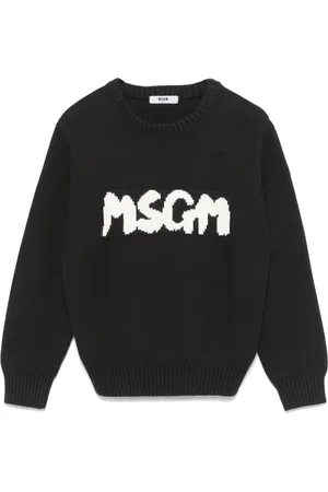 Msgm Jacquard-Pullover mit Logo