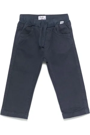 Il gufo Hose aus Gabardine