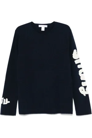 Comme des Garçons Klassischer Intarsien-Pullover