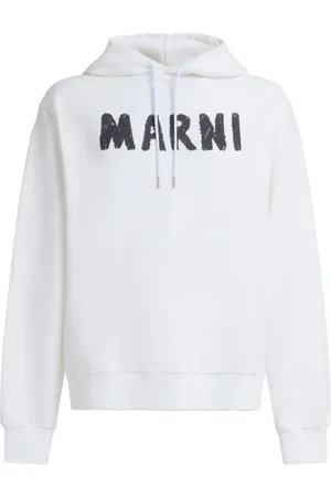 Marni Hoodie mit Logo-Print