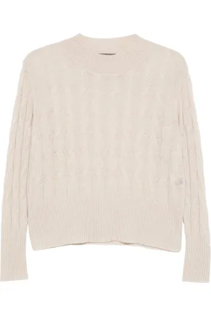 LORENA ANTONIAZZI Pullover mit Zopfmuster