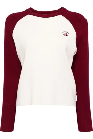 Chocoolate Pullover mit Logo-Patch