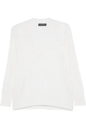 LORENA ANTONIAZZI Pullover mit Zopfmuster