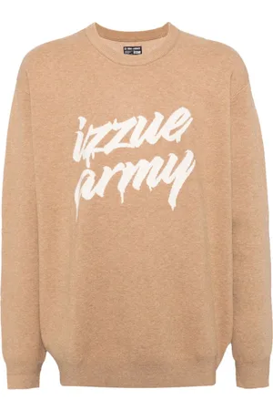 Izzue Pullover mit Logo-Intarsienstrick