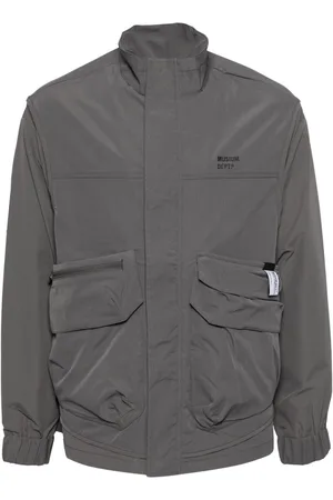 Musium Div. Jacke mit Logo-Print