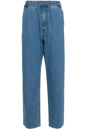 A Bathing Ape Jeans mit Logo-Patch