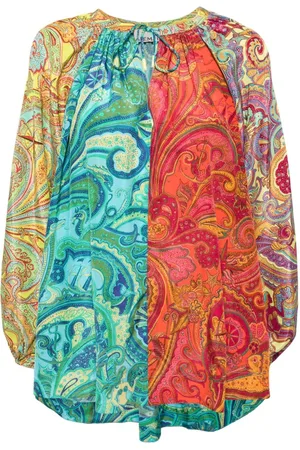 ALÉMAIS Ceto Spliced Bluse