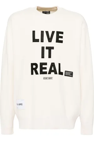 Izzue Pullover mit Logo-Applikation