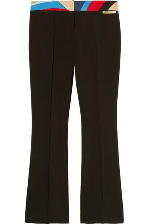 Puccini Cropped-Hose mit abstraktem Print