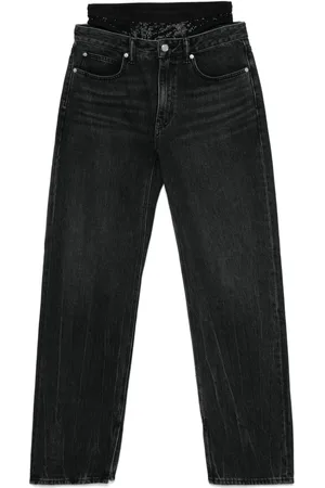 Alexander Wang Jeans im Layering-Look
