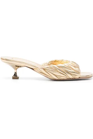 Miu Miu Mules mit Matelassé-Effekt 60mm