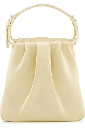 Amina Muaddi Vittoria Crystal Shopper aus Satin